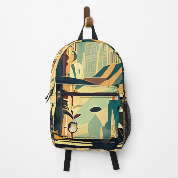 Item preview, Fantastic city: digital drawing with vintage style designed and sold by Creativaity.