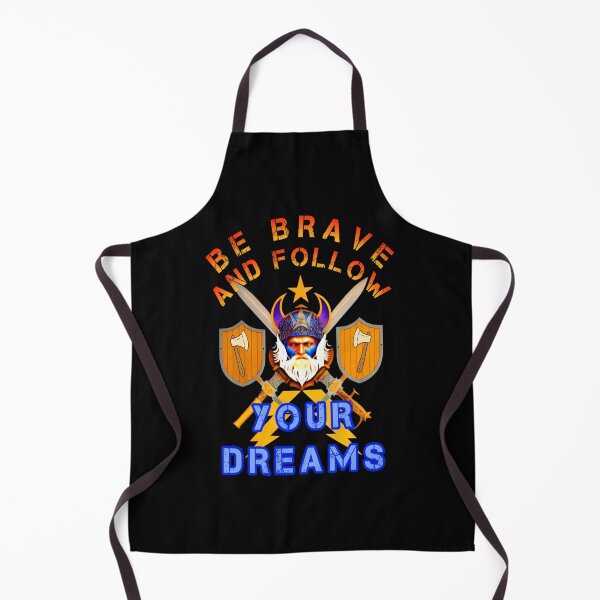 Item preview, Be Brave And Follow Your Dreams! Viking Warrior Motivational Logo! designed and sold by Giulivo Store Graphic.