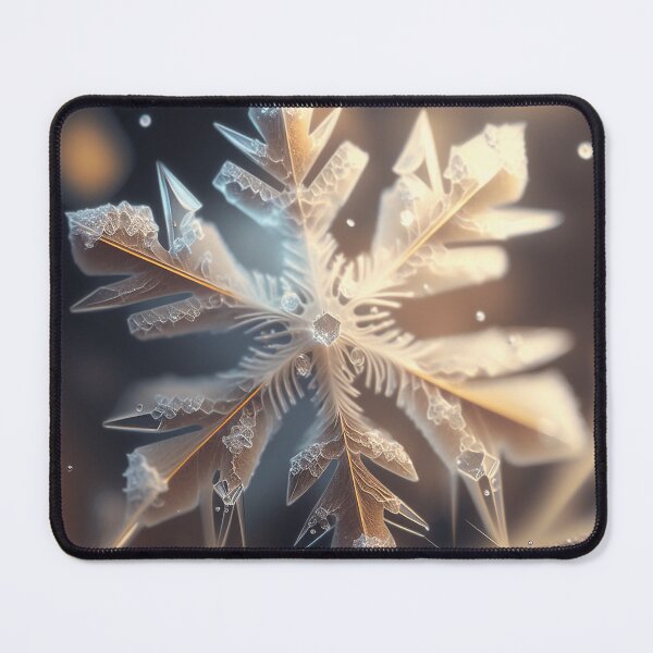 Item preview, Macro de copo de nieve designed and sold by EmeraldeaArt.