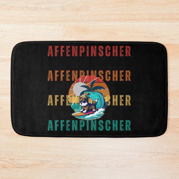 Item preview, Affenpinscher Summer Beach Dog Art  designed and sold by TheWildFlix.
