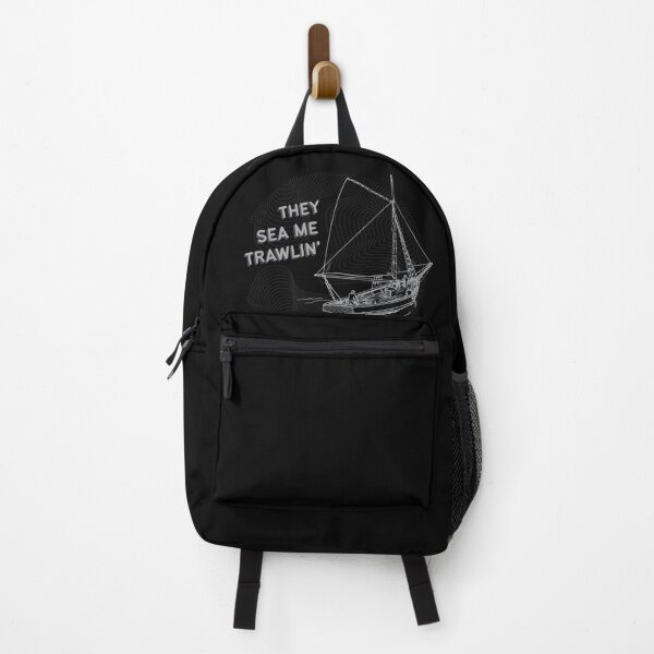 Item preview, They See Me Trawlin - Dark Waters designed and sold by Birdbrook Academy.