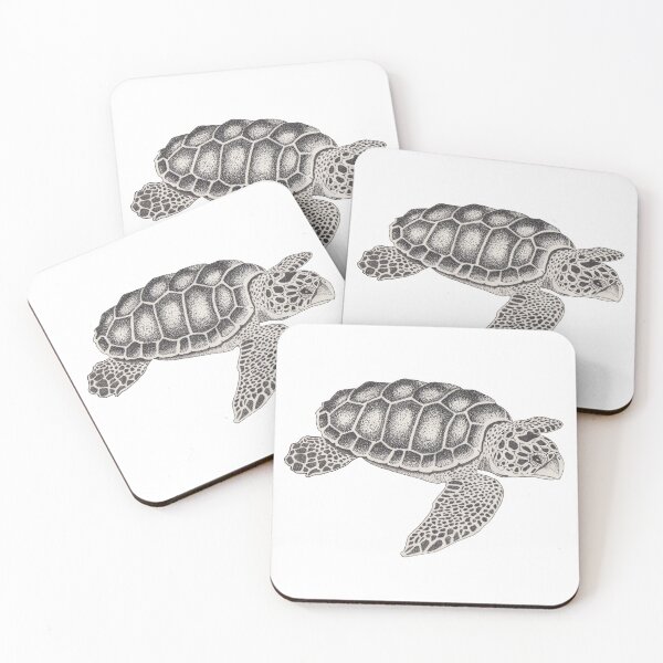 Item preview, Turtle Undone in Points designed and sold by hugoncalves.