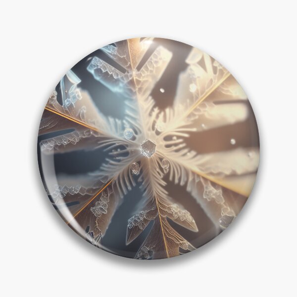 Item preview, Macro de copo de nieve designed and sold by EmeraldeaArt.
