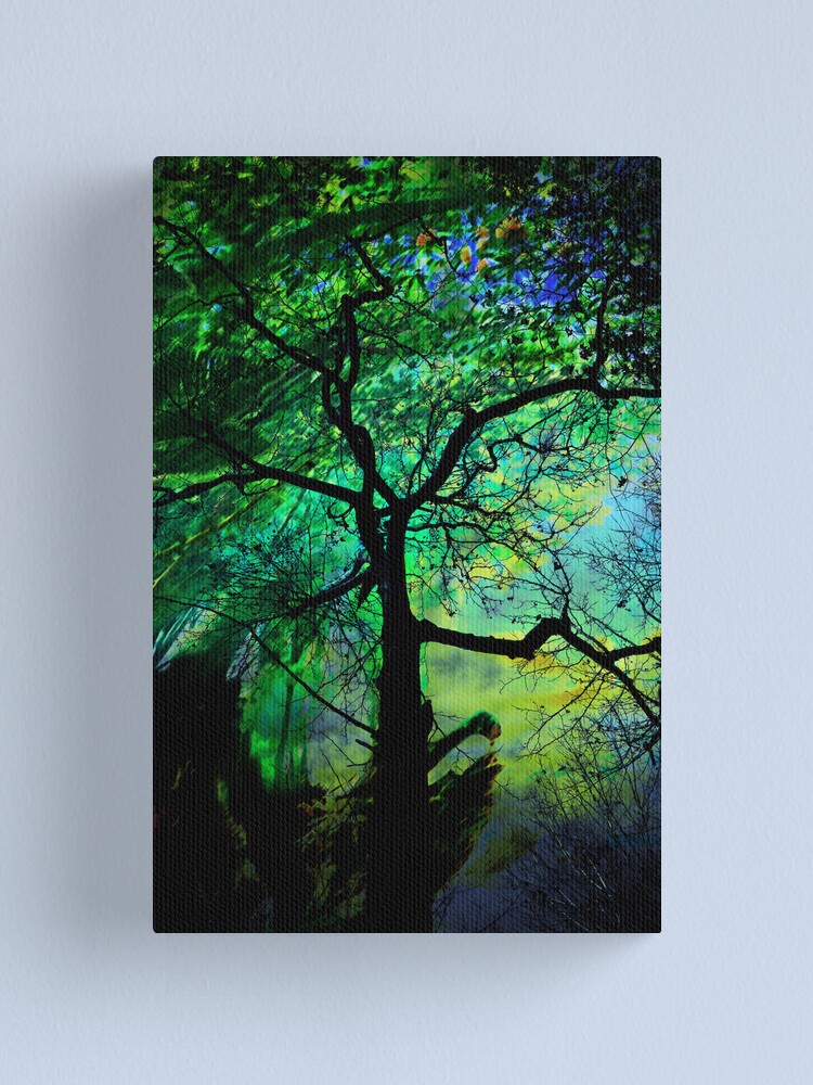 Thumbnail 1 of 3, Canvas Print, Vertigo designed and sold by idnurse41.