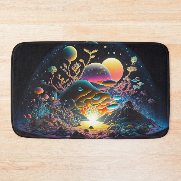 Item preview, Psychedelic Alien Landscape designed and sold by SeedDesign.