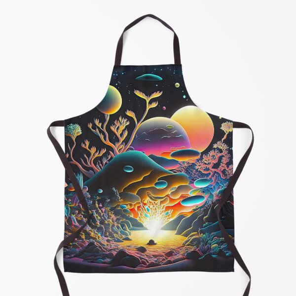 Item preview, Psychedelic Alien Landscape designed and sold by SeedDesign.
