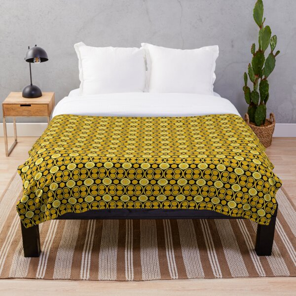 Aperçu de l'œuvre yellow geometric pattern créée et vendue par QuikiPatterns.