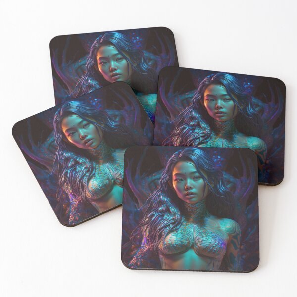 Item preview, Neon Mermaid designed and sold by Solace Sparkles.