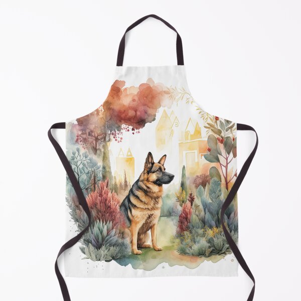 Item preview, German ShepherdDog Watercolor designed and sold by Shmueli Bell.