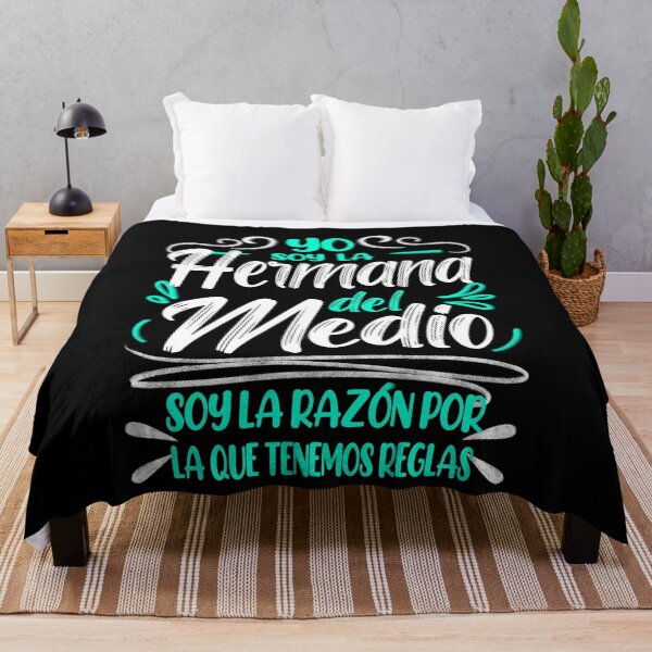 Item preview, Yo Soy la Hermana del Medio, Soy la Razon Por la Que Tenemos Reglas, I'm the Middle Sister designed and sold by orangeblue21.