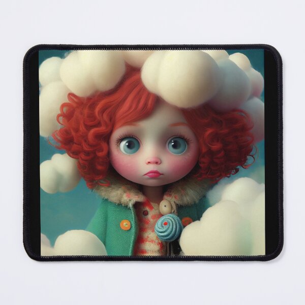 Item preview, Little redheaded girl in the clouds. designed and sold by zialada.