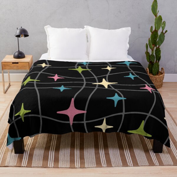 Item preview, Mid Century Modern Cosmic Star Pattern 138 designed and sold by tonymagnerart.
