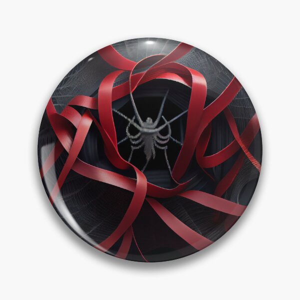 Artikelvorschau, Equal Ribbons Spider Web Digital Painting entworfen und verkauft von CodeAndColors.