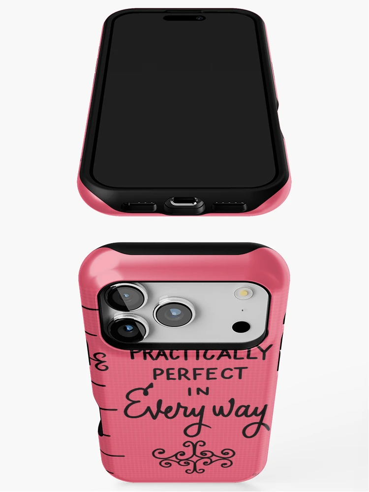 Thumbnail 3 of 4, iPhone Case, Practically Perfect in Every Way designed and sold by RooBooCo.