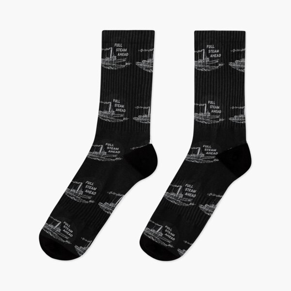 Item preview, Full Steam Ahead - Dark Waters designed and sold by Birdbrook Academy.