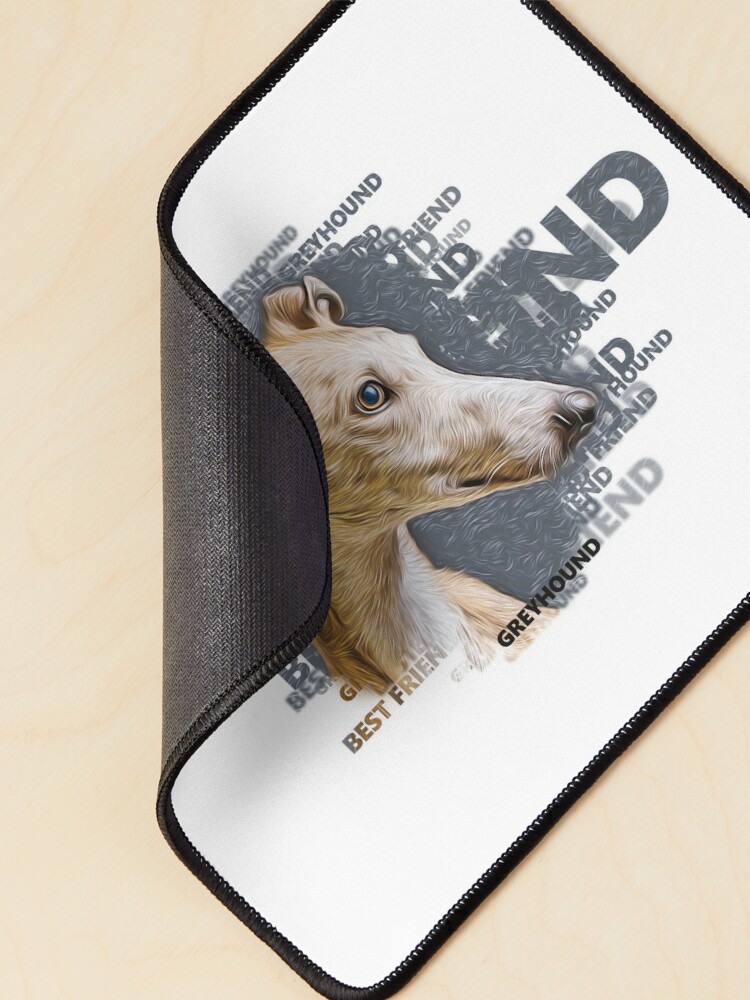 Disover Greyhound Dog Art Mouse Pad