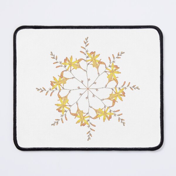 Item preview, crocosmia circle designed and sold by Bethan Rose Studio.