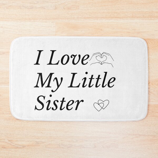 Item preview, Perfect For The Sister In Your Life,ilove my little sister designed and sold by Stickers  Designer.