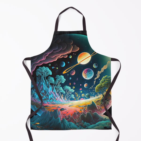 Item preview, Psychedelic Alien Landscape designed and sold by SeedDesign.