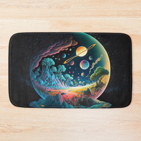 Item preview, Psychedelic Alien Landscape designed and sold by SeedDesign.