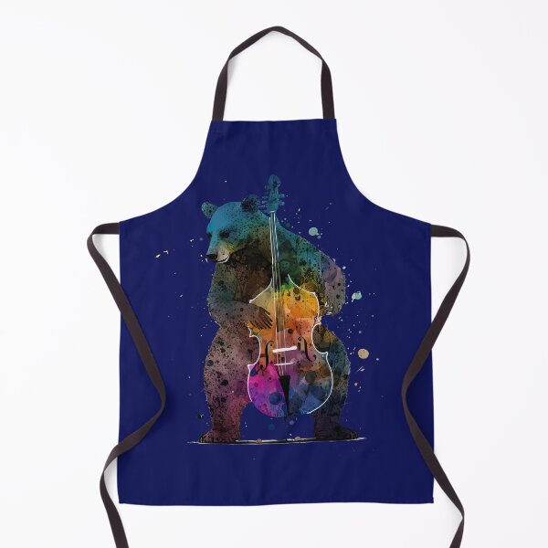 Item preview, Musical Bear: A Playful Print for the Music Lover in You designed and sold by ThePurpleMelon.