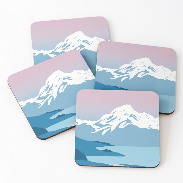 Item preview, New Zealand Road Trip Print - Mount Cook National Park designed and sold by SarahRoaming.
