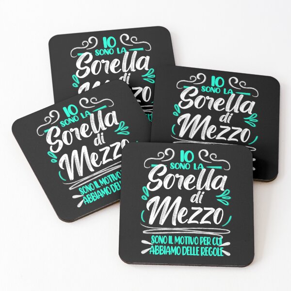 Item preview, Io Sono la Sorella di Mezzo, Sono il Motivo per cui Abbiamo delle Regole, I'm the Middle Sister designed and sold by orangeblue21.