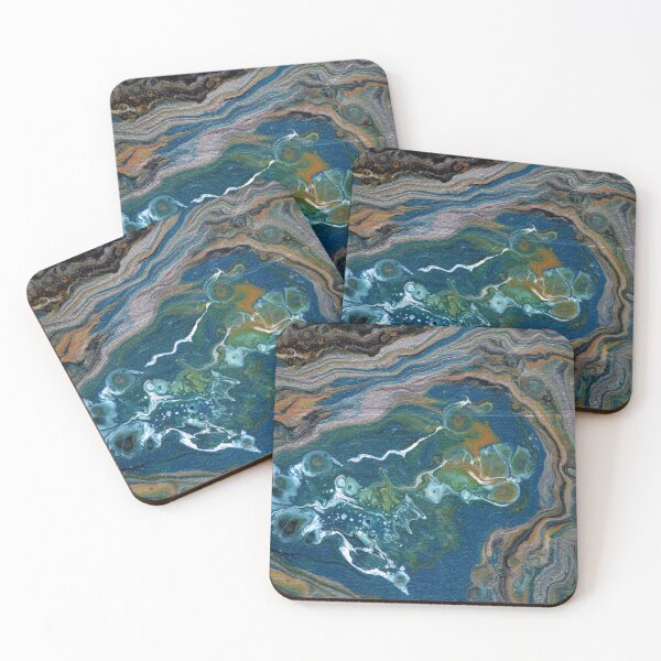 Item preview, Entropic Paints A Lagoon designed and sold by Entropic-Paints.