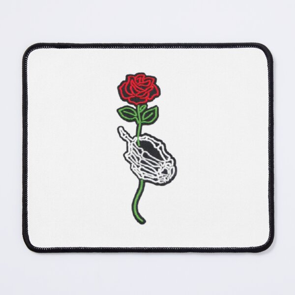 Item preview, Skeleton Hand Holding Red Rose designed and sold by classthetic.
