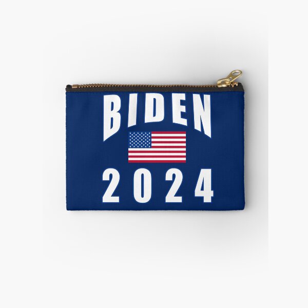 Item preview, Biden 2024 for President with American Flag designed and sold by LoveAndDefiance.