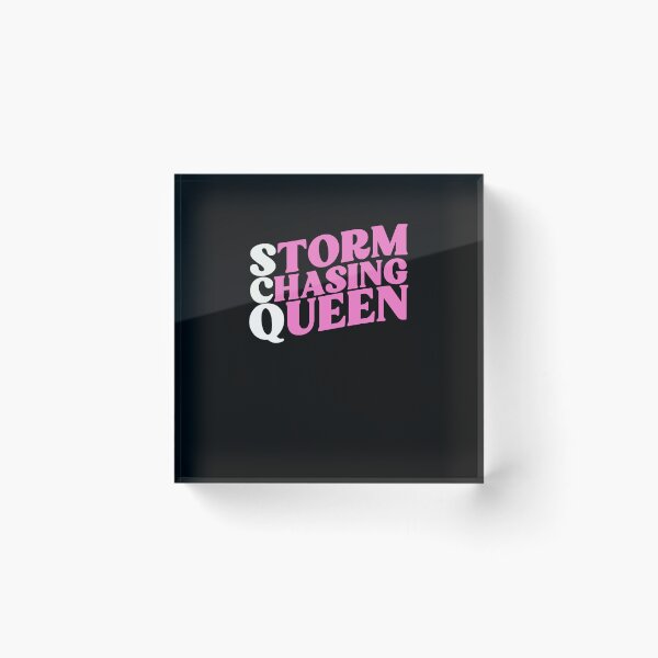 Item preview, Storm Chasing Queen Funny Storm Chaser Cute Meteorology Gift designed and sold by SharpThreadZ.