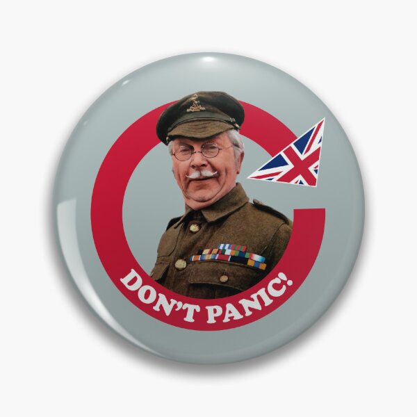 Item preview, The Don't Panic (Corporal Jones catchphrase) designed and sold by franklinprintco.