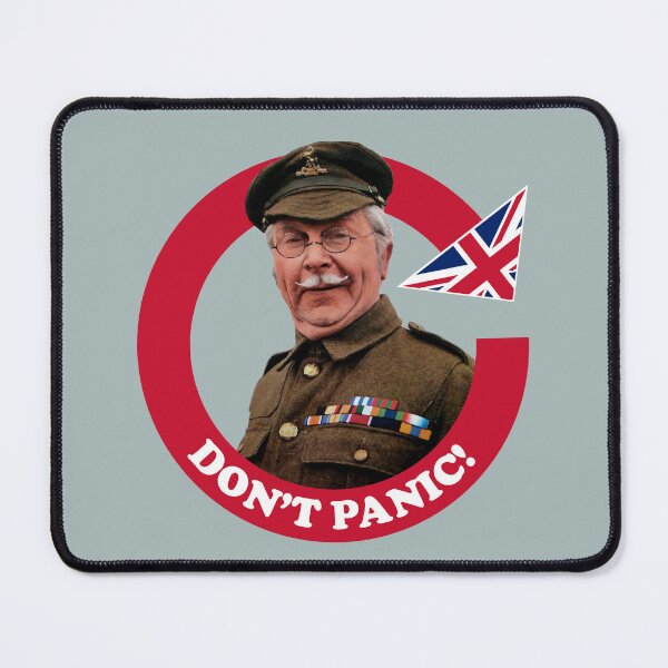 Item preview, The Don't Panic (Corporal Jones catchphrase) designed and sold by franklinprintco.
