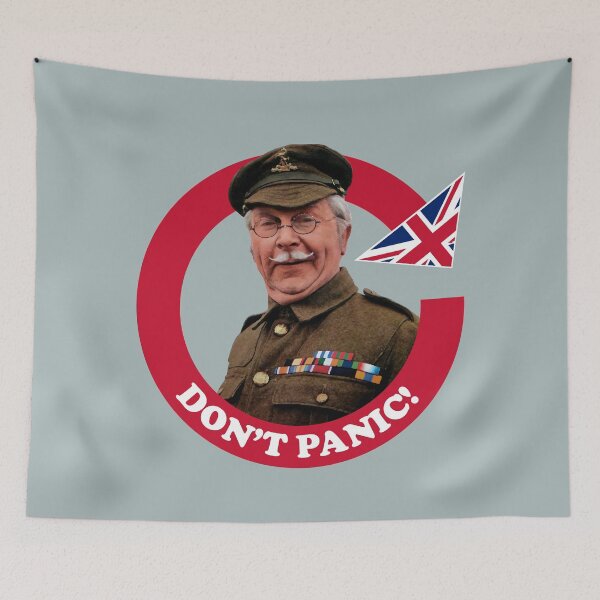 Item preview, The Don't Panic (Corporal Jones catchphrase) designed and sold by franklinprintco.