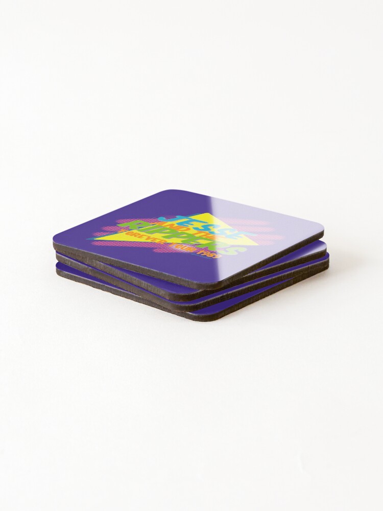 Thumbnail 4 of 5, Coasters (Set of 4), Jesse and the Rippers designed and sold by RooBooCo.