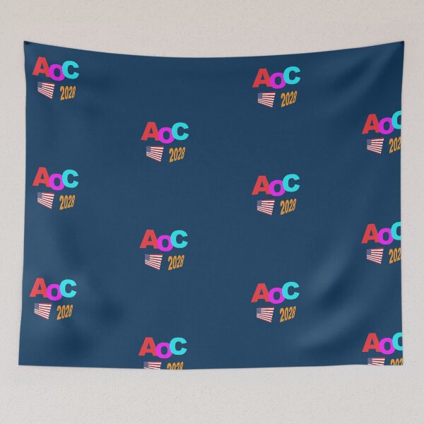 Item preview, AOC ( Alexandria Ocasio-Cortez) 2028 designed and sold by lobodelnoir.