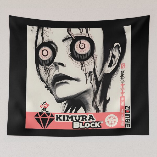 Item preview, Pink ZOMBIE Kimura BLOCK art designed and sold by EamonMorrison.