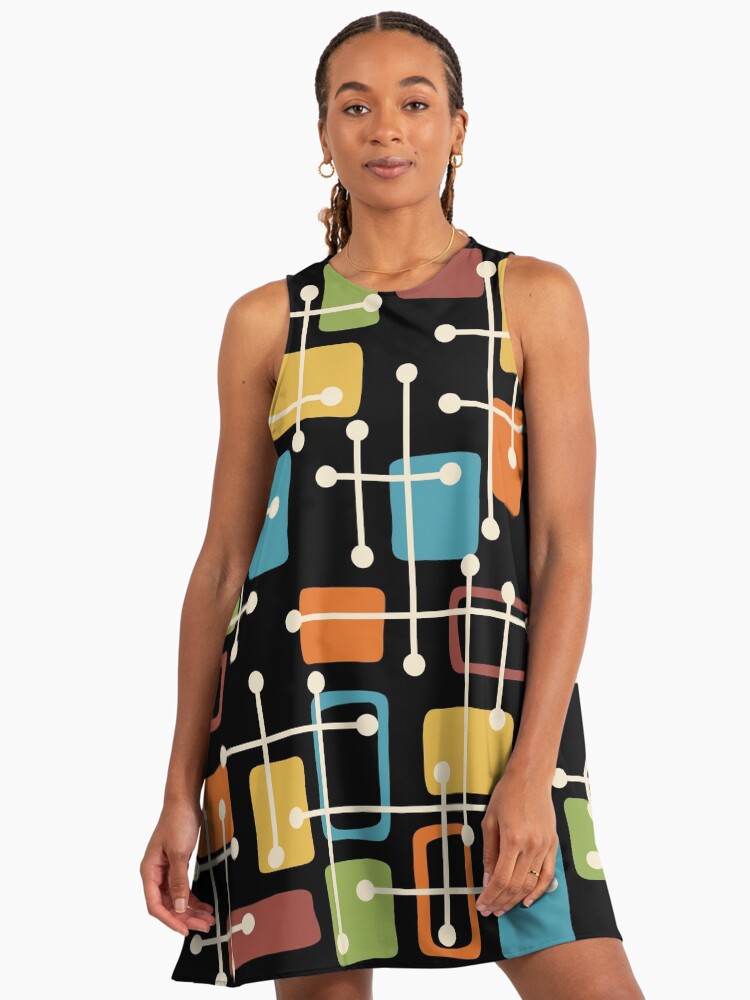 Mid Century Modern Abstract Art" A-Line Dress for Sale by tonymagnerart | Redbubble Mid Century Modern Abstract Art" A-Line Dress for Sale by tonymagnerart | Redbubble