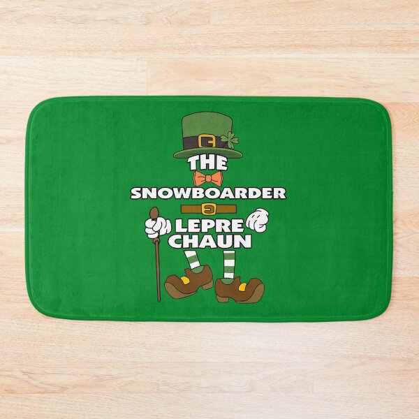 Artikelvorschau, The Snowboarder Leprechaun St Patrick's Day Celebration Matching Outfits Group Attire entworfen und verkauft von onicon.