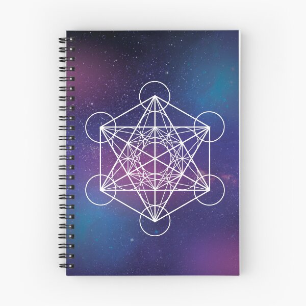 Item preview, Diseño de geometría sagrada del cubo de Metatron del universo designed and sold by CesCreatively.