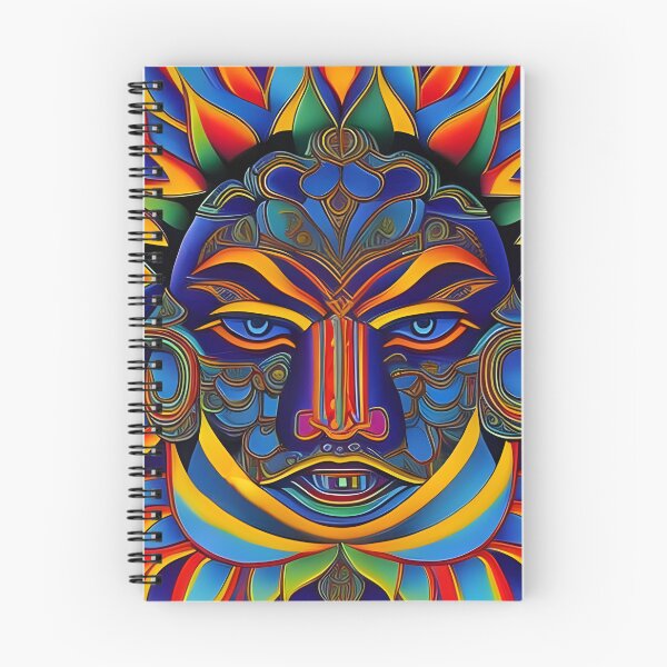 Item preview, New World Gods (5) - Mesoamerican Inspired Psychedelic Art designed and sold by TheThirdEye.