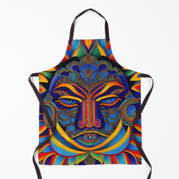 Item preview, New World Gods (5) - Mesoamerican Inspired Psychedelic Art designed and sold by TheThirdEye.
