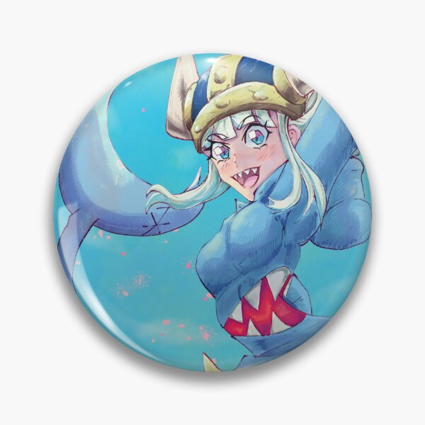 Item preview, Gura (Super Battle Shark 64) designed and sold by BoutsOfTheBlind.