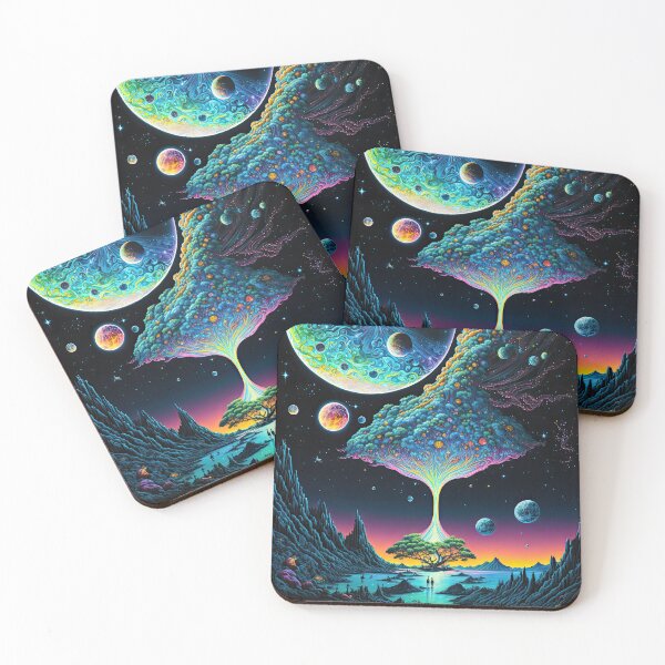 Item preview, Psychedelic Alien Landscape designed and sold by SeedDesign.