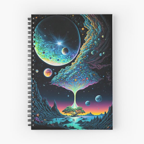 Item preview, Psychedelic Alien Landscape designed and sold by SeedDesign.