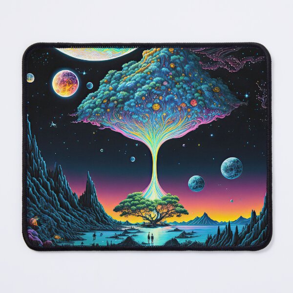 Item preview, Psychedelic Alien Landscape designed and sold by SeedDesign.