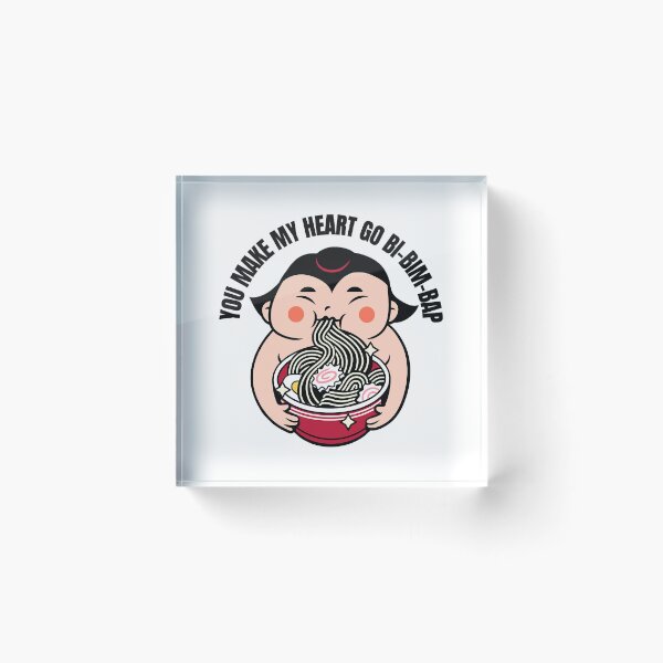 Item preview, You make my heart go bibimbap designed and sold by Namesthegame.