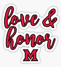 Miami of Ohio Sticker