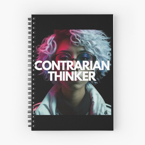 Item preview, Contrarian Thinker White on Black Sublime, Cholo, Gamine, Analog photography, Environment modeling, Contrasty, Virtual reality, iridescent colors designed and sold by EmprendeHoy.