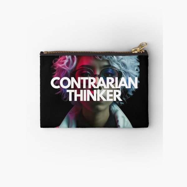 Item preview, Contrarian Thinker White on Black Sublime, Cholo, Gamine, Analog photography, Environment modeling, Contrasty, Virtual reality, iridescent colors designed and sold by EmprendeHoy.